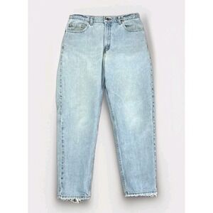 Vtg Made In USA 1990s Levis 560 Loose Fit Tapered Light Blue Jeans Men 34x30